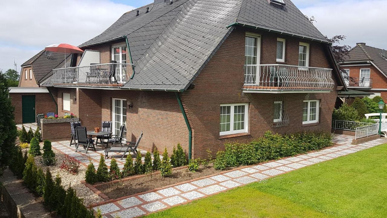 Hausnordlicht Fewo 3 Dornum Kültér fotó
